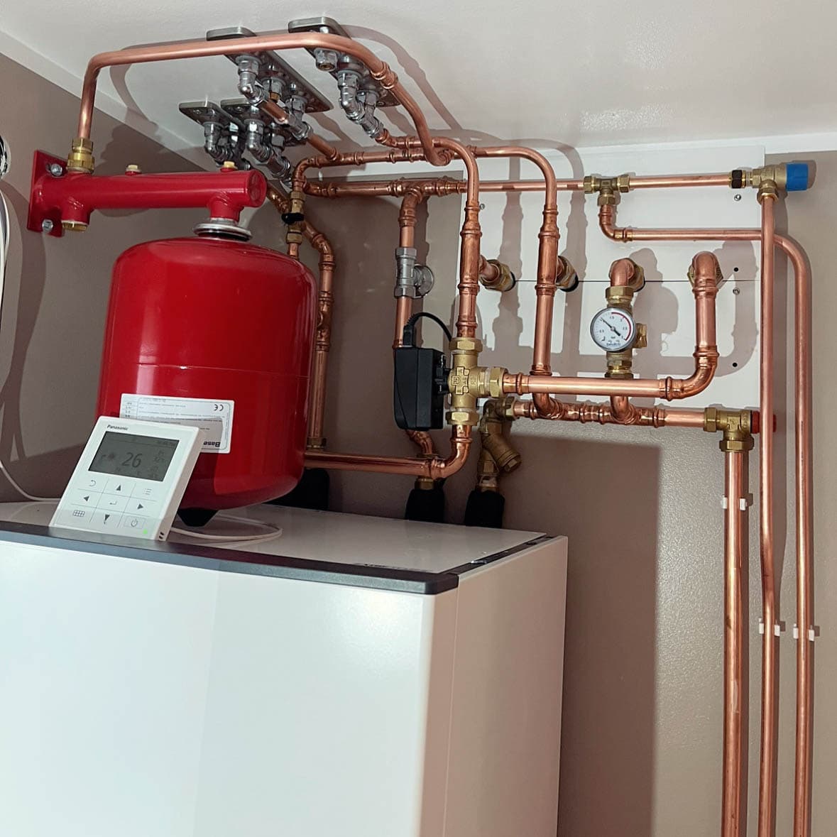 Installation av luft/vatten-värmepump