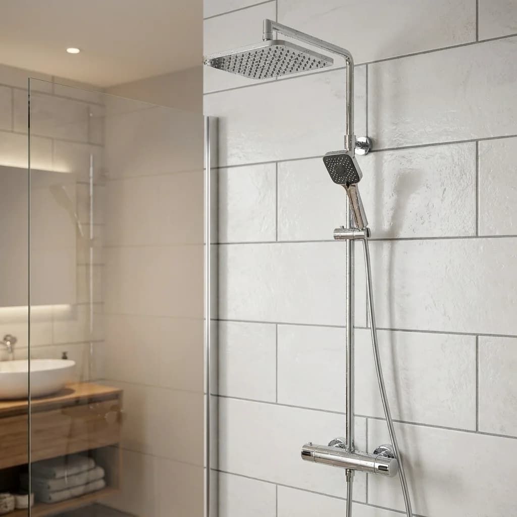 Installation av takduschpaket